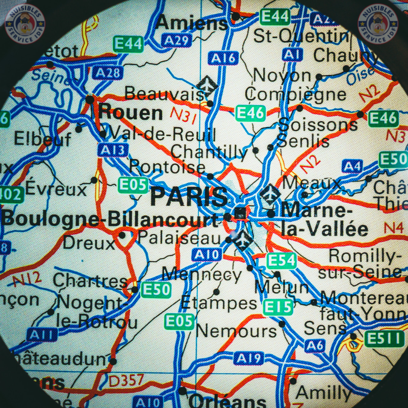 Carte de Paris Carte de Paris